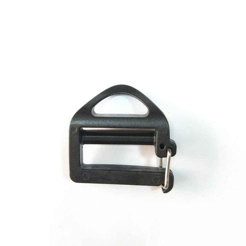 DraCra 8 Pack Webbing Hook Clip 25mm 1'' Strap Belt Buckle with Open Lock End Clasp Connector Slide Buckles Ladder Slider Replacement for Backpack Bag Molle Sewn Loop Hiking - Image 5